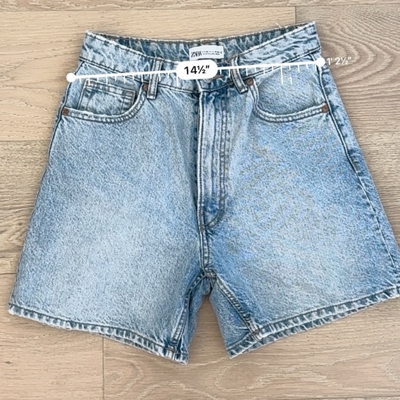 Zara Mom Denim Shorts - Picture 6 of 6
